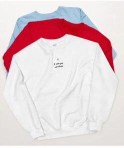 I Wish You Were Here Sweatshirt print thd