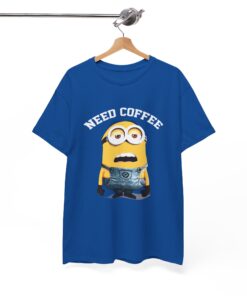 Despicable Me Minions Need Coffee T Shirt thd